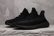 Yeezy 350 V2 Black Knit Sneakers