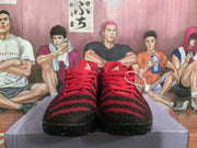 Nike Basketball Sneakers Red Yellow Black