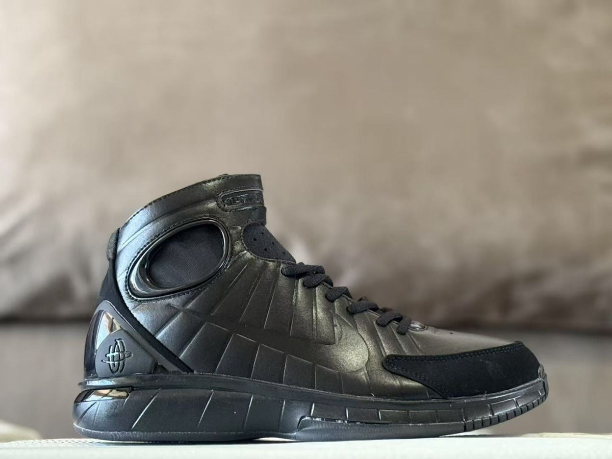 Nike Air Zoom Huarache 2K4 Black Basketball Shoes
