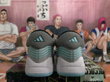 Adidas Basketball Sneakers Blue Gray