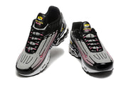 Nike Air Max Plus Black Pink and White Sneakers