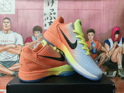 Nike Brunson PE Basketball Sneakers in Peach and Blue