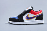 Jordan 1 Mid Sneakers Lakers Purple