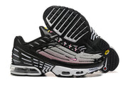 Nike Air Max Plus Black Pink and White Sneakers