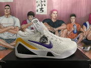 Nike Basketball Sneakers White Yellow Purple