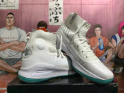 Under Armour Curry Basketball Shoes White Teal High-Top