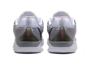 Nike FQ2174-100 Basketball Shoes, White and Grey with Pink