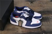 Nike SB x Air Jordan 1 Low CJ7891-400 Navy White Sneakers