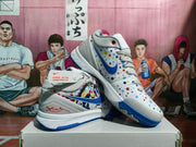 Nike Basketball Sneakers Gray White Blue