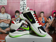 Nike Basketball Sneakers White Fluorescent Green