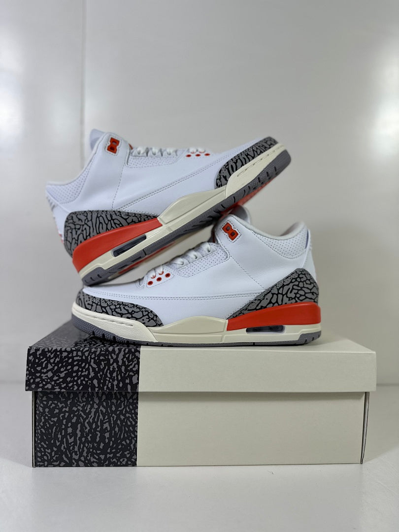 Jordan Air Jordan 3 WMNS Georgia Peach White Red Grey