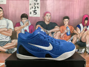 Nike Kobe 9 Basketball Shoes, Blue and White