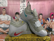 Nike Gray Basketball Sneakers