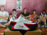 Nike LeBron Witness 8 Basketball Shoes White Black Red