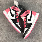 Jordan Air Jordan 1 High Dirty Pink Black Toe Sneakers