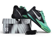 Nike Sabrina 4 Basketball Shoes in Black and Mint Green