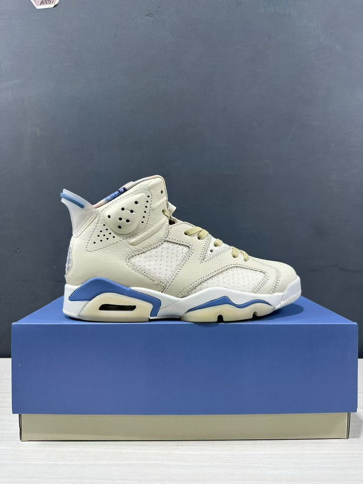 Jordan Air Jordan 6 Retro Sashiko Cream Blue Sneakers IR7255-110