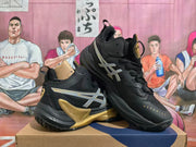ASICS Metarise Black and Gold Basketball Shoes