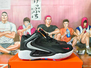 Nike Basketball Shoes Black Multicolor Speckled Sole