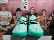 Nike GT Basketball Shoes in Lake Green