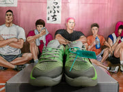 Nike Kobe 8 Basketball Shoes in Grey and Green