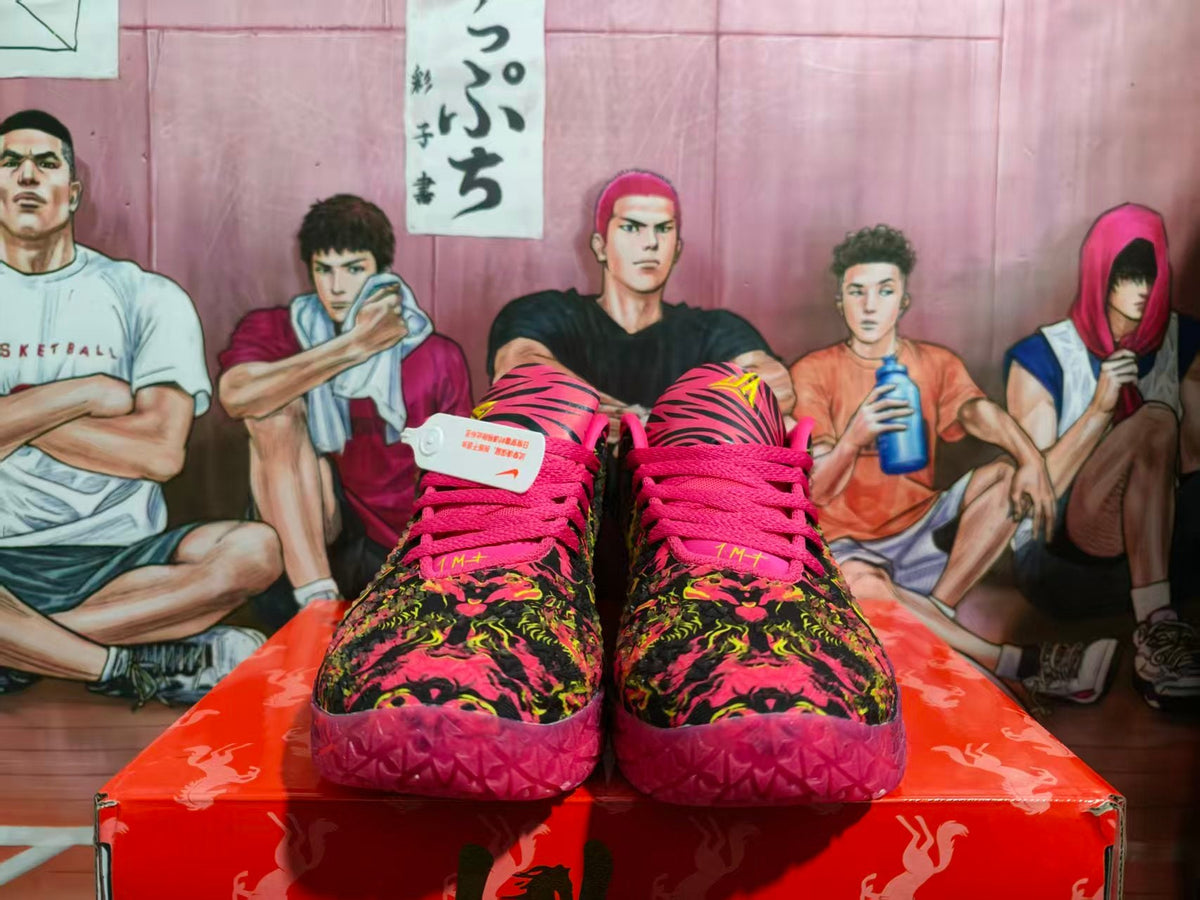 Nike Basketball Sneakers Purple Multicolor Pattern EU 38-46