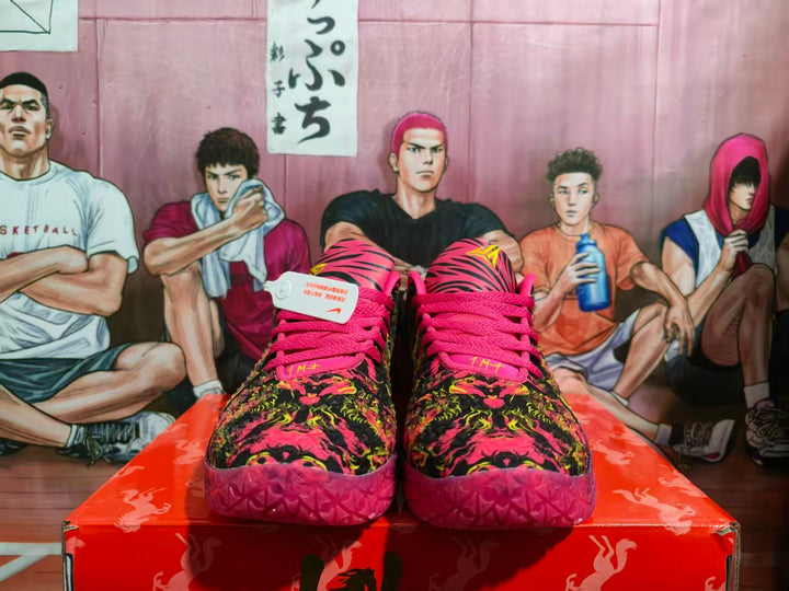 Nike Basketball Sneakers Purple Multicolor Pattern EU 38-46