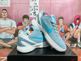 Nike Clark Basketball Sneakers Blue and White