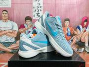 Nike Clark Basketball Sneakers Blue and White