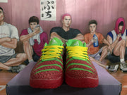 Nike Zoom Basketball Shoes Watermelon Red and Green
