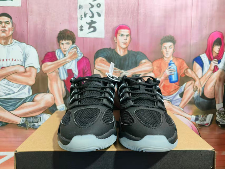 Nike Black Basketball Sneakers with Graphic Details