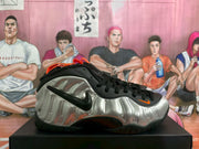 Nike Halloween Silver Black Sneakers
