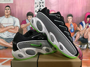 Nike Big Eyes Basketball Sneakers Black White Green