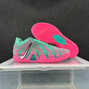 Nike Blue and Pink Basketball Sneakers