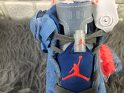Jordan 6 Travis Sky Blue Suede Sneakers