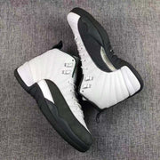 Jordan Air Jordan 12 Reverse Taxi Sneakers White Black