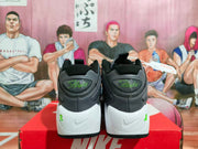 Nike Flight Sneakers Carbon Gray Black Fluorescent Green