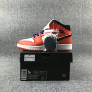 Jordan Air Jordan 1 Mid GS Orange Pink Sneakers