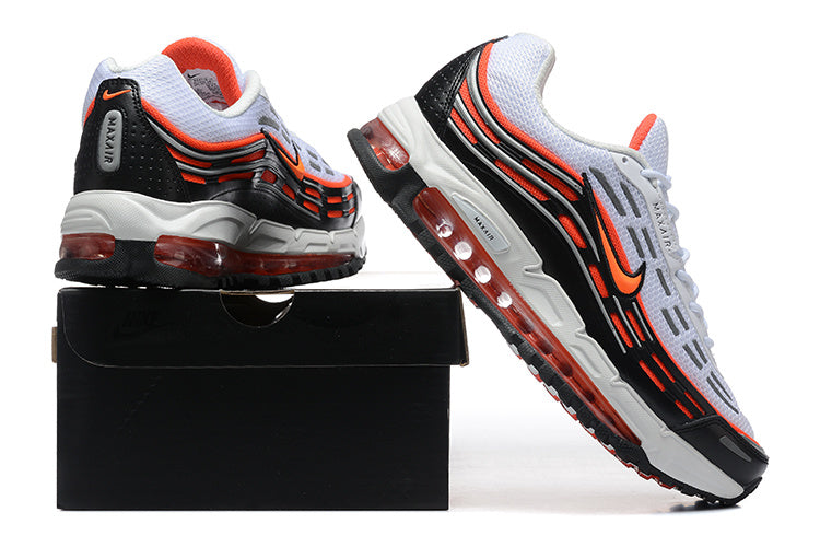 Nike Air Max 97 Sneakers White Black Bright Orange