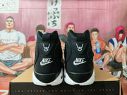 Nike Black and White High-Top Basketball Sneakers