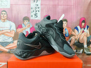 Nike Black and Grey Low-Top Sneakers