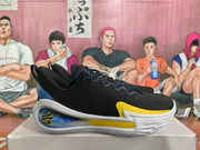 Li-Ning Black Blue Yellow Basketball Sneakers