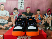 Nike Basketball Sneakers Black Orange Purple