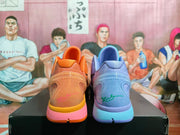 Nike Kobe Basketball Sneakers Ice Blue and Orange