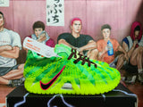 Nike Halloween Basketball Shoes in Green and Volt