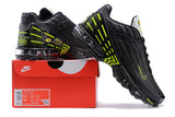 Nike Air Max Plus Black and Volt Sneakers