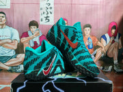 Nike Grizzlies Basketball Sneakers Teal Black