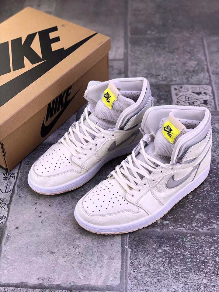 Jordan AJ1 High-Top Sneakers Pearl White CT0979-107