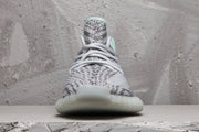 Yeezy 350 V2 Sneakers in Gray with Mint Accents