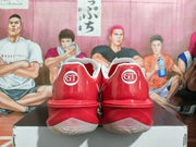 Nike GT Basketball Shoes in Red and White